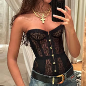 Provocative Lace Corset