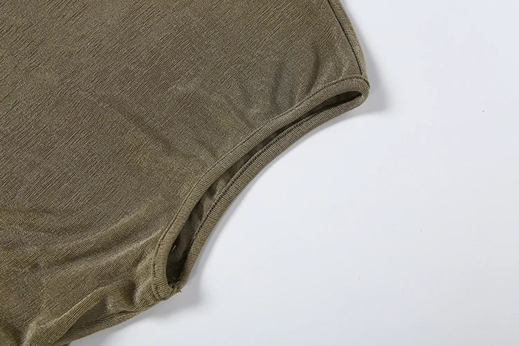 Olive Maxi Skirt Set