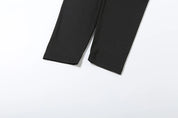 Black Mesh Patchwork Jumpsuit