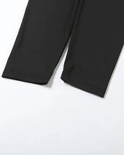 Black Mesh Patchwork Jumpsuit