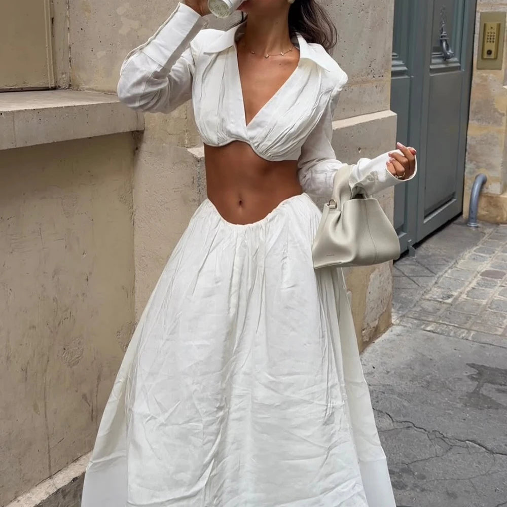 Angel Maxi Skirt Set