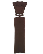 Mocha Mami Skirt Set