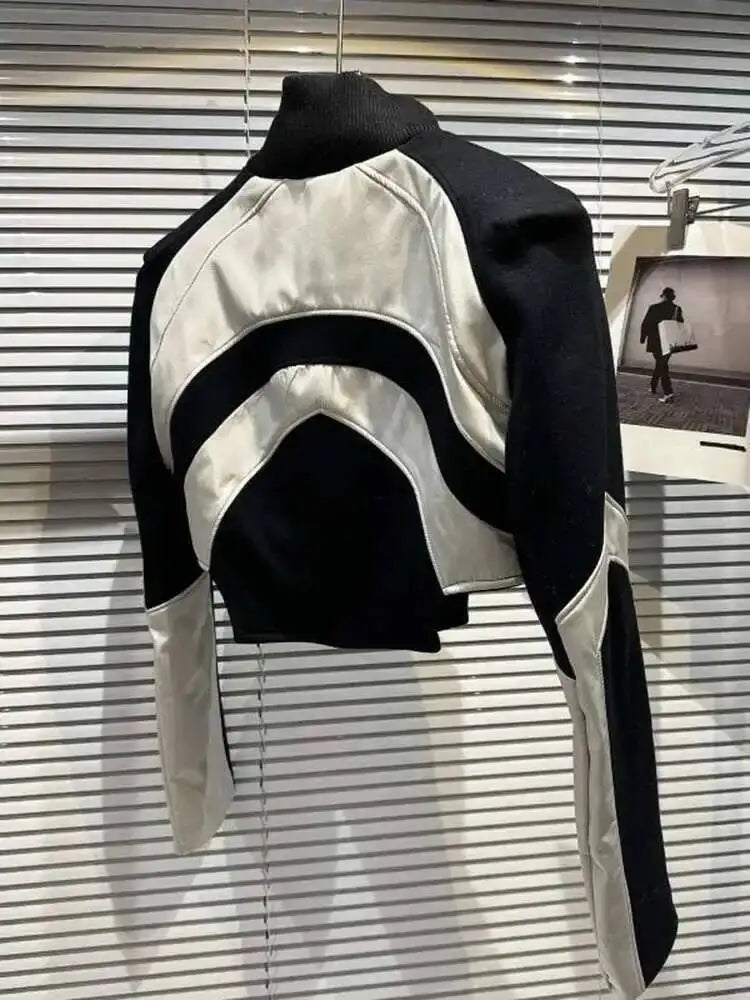 Black And White Contrast Jacket