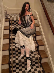 Double-Decker Lace Dress