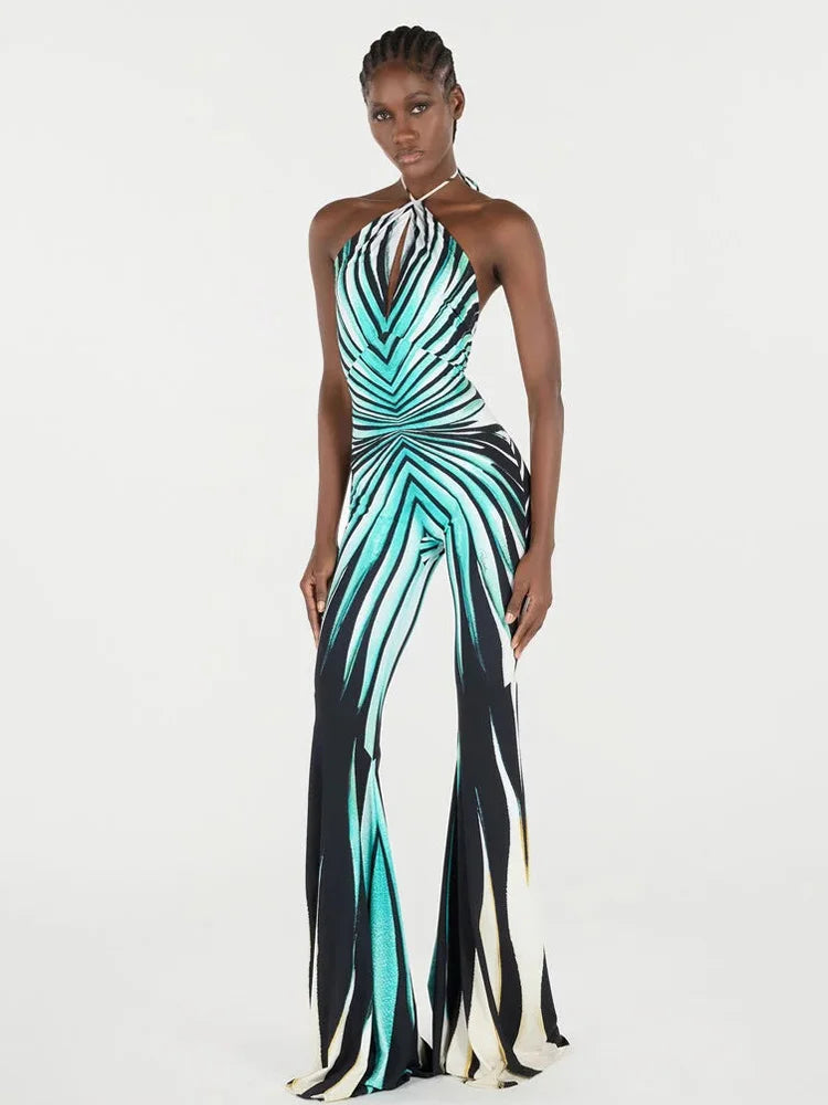 Blue Rays Jumpsuit