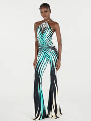 Blue Rays Jumpsuit