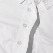 White Collar Crop Top