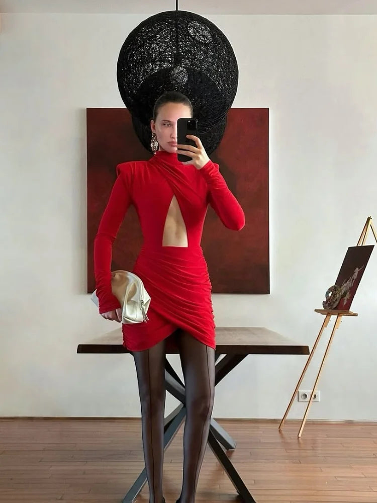 Cut Out Mini Dress