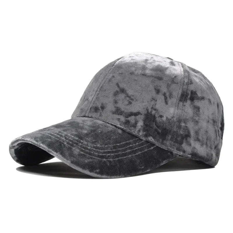 Velvet Baseball Cap