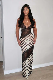Crete Lace Maxi Dress