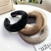 Luxury Mink Fur Headband