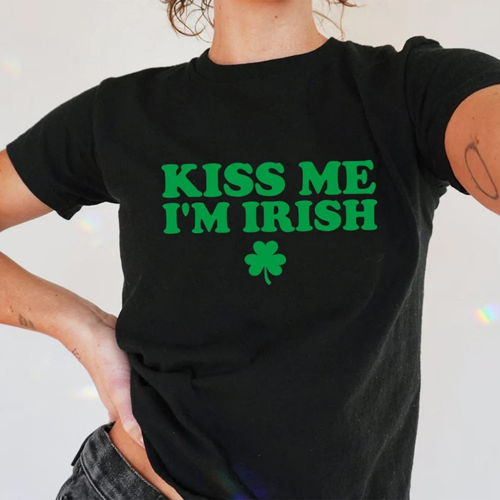 Kiss Me I'm Irish Baby Tee