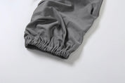 Charcoal Draped Mini Skirt Set