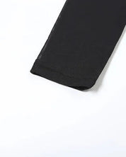 Black Mesh Patchwork Jumpsuit