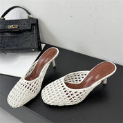 Weave Slip In Mules