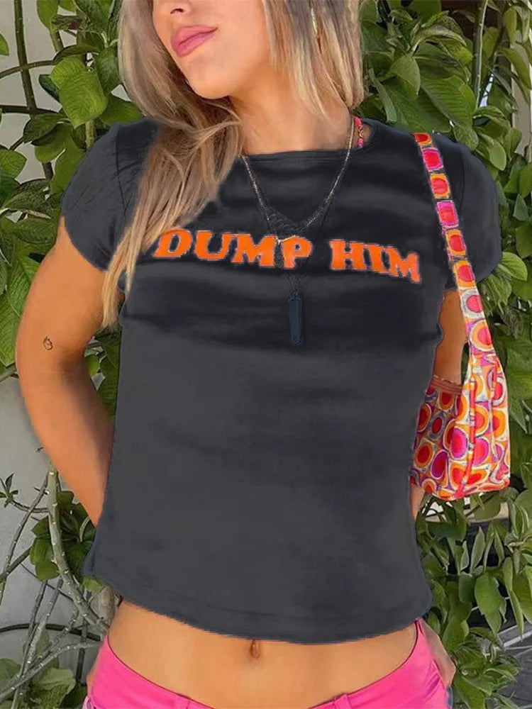 DUMP HIM Baby Tee