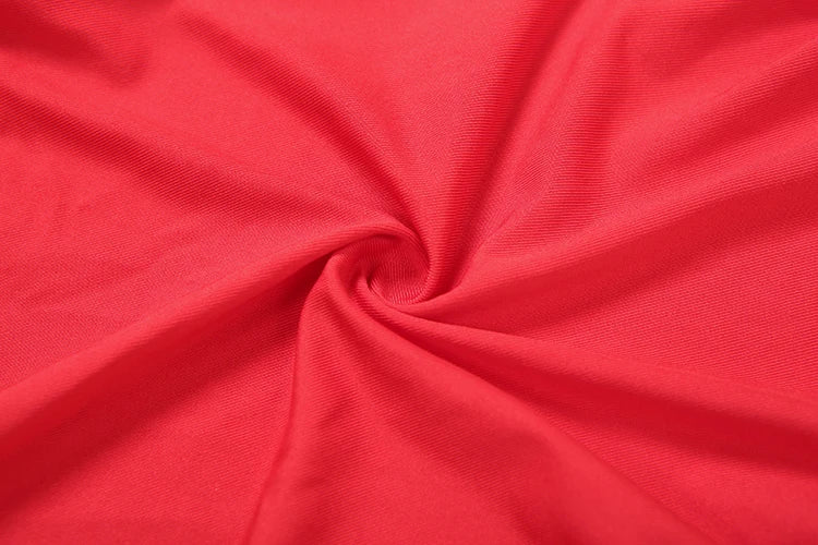 Red Ruched Backless Maxi Dress