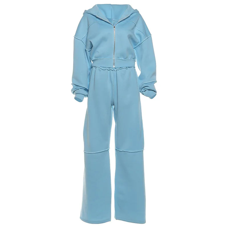 Sporty Tracksuit Set