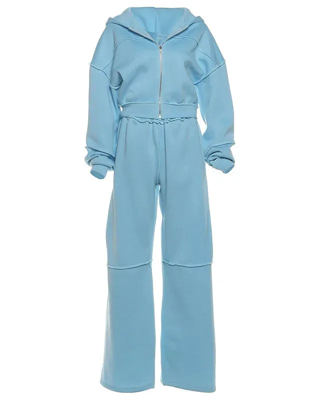 Sporty Tracksuit Set