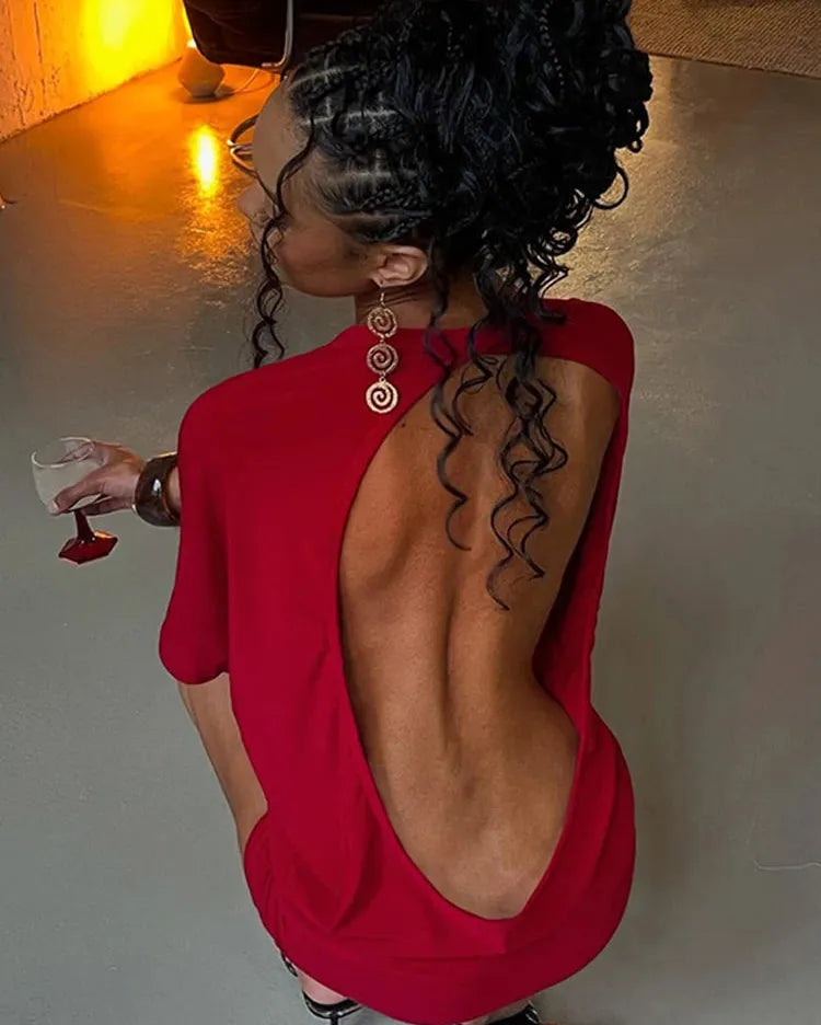 Backless Behavior Dress