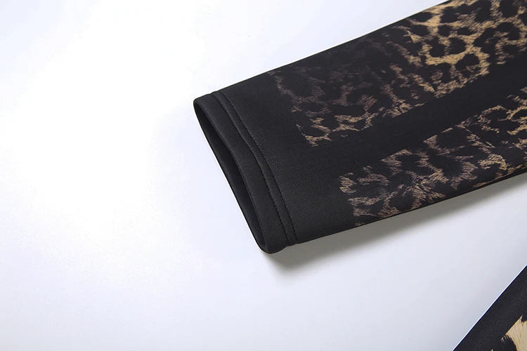 In The Wild Leopard Trench Coat