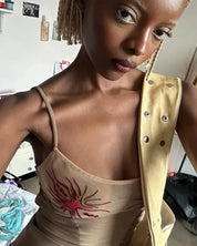 Red Sun Camisole Top