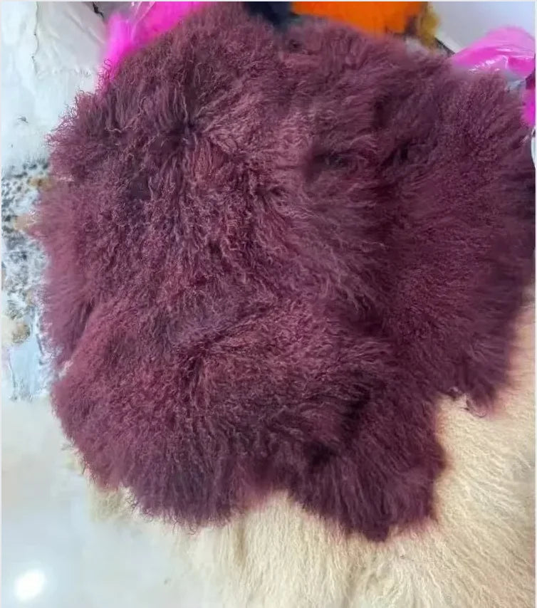 Mongolian Fur Scarf