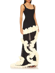 Contrast Mermaid Dress