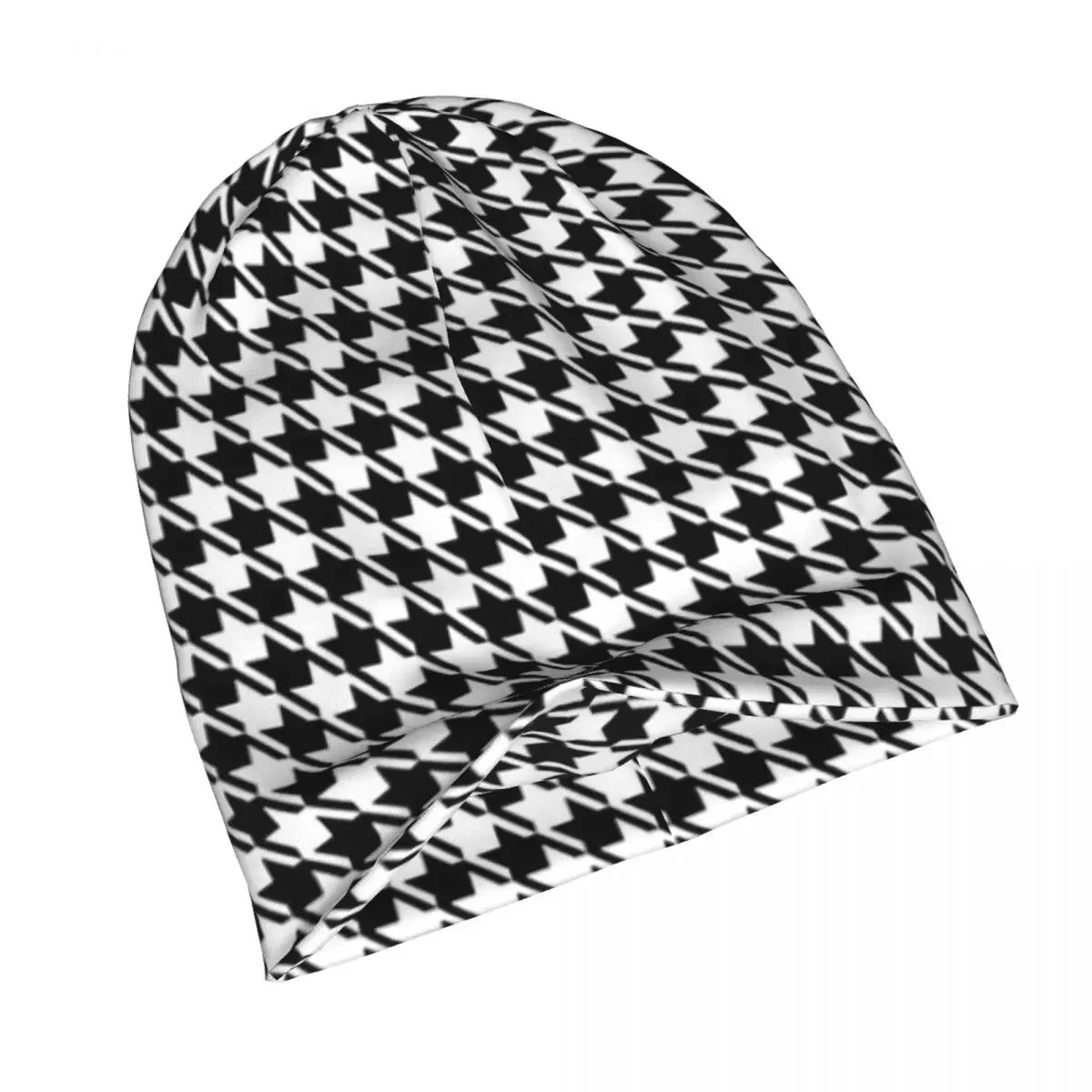 Houndstooth Beanie