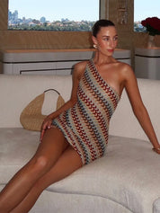 Mimi One Shoulder Mini Dress