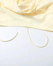 Butter Yellow Floral Skirt Set