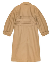 Khaki Double Breasted Trench Coat