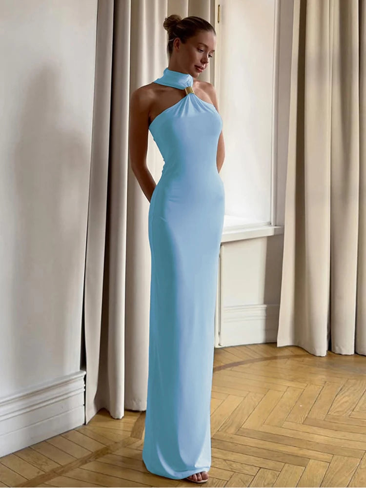Metal Knots Maxi Dress