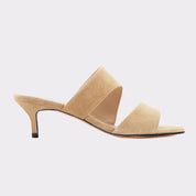 Suede Summer Mule