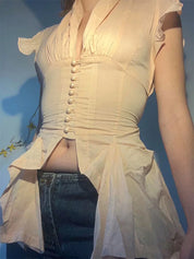 Venice Ruffle Blouse