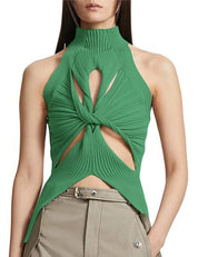 Cut Out Knitted Top