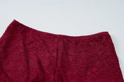 Lace Shorts Set