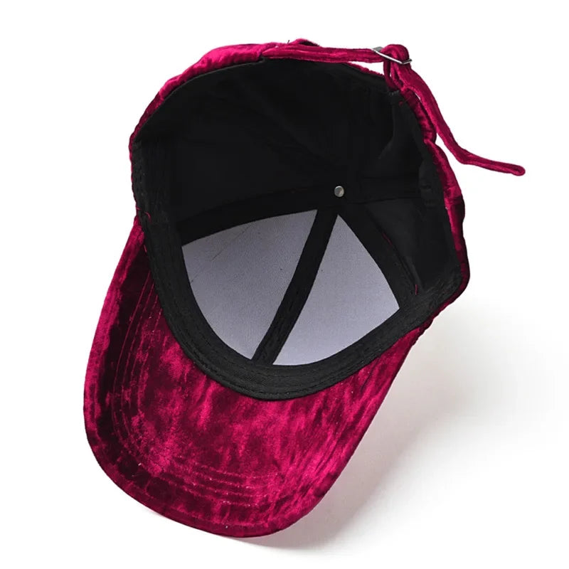 Velvet Baseball Cap