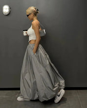 Seoul Ultra Wide Maxi Skirt