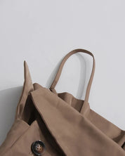 Khaki Trench Jumpsuit