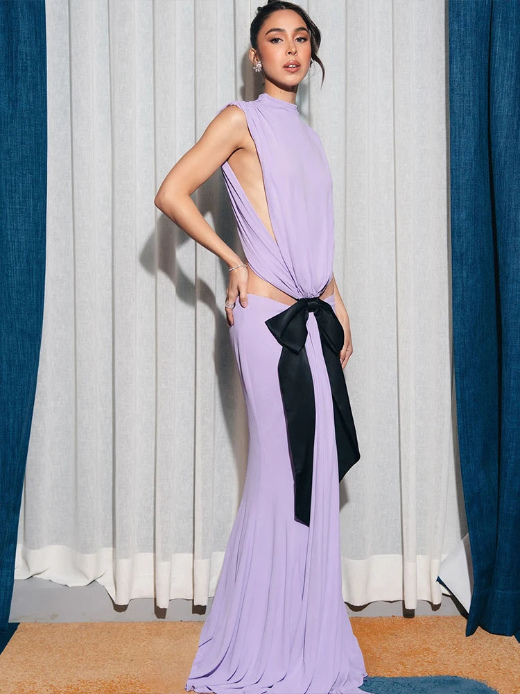 Wrapped in a Bow Maxi Dress