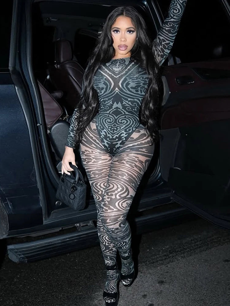 Baroque Mesh 2 Piece Set