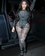 Baroque Mesh 2 Piece Set