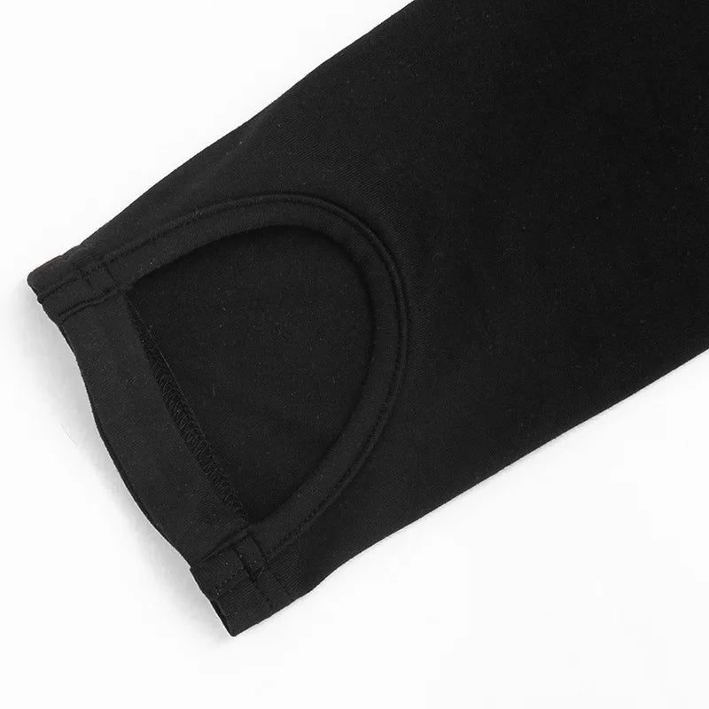 Hipster Low Waist Stirrup Leggings