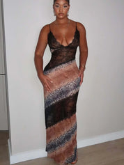 Crete Lace maxi Dress