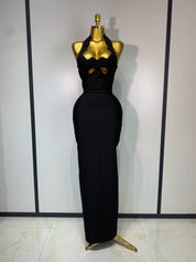 Halter Neck Bandage Dress