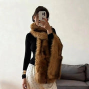 Luxury Faux Fur Scarf