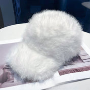 Faux Fur Baseball Cap