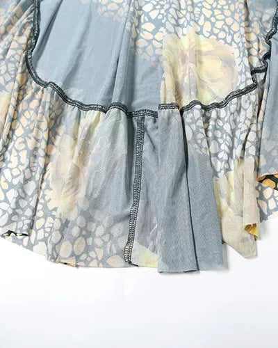 Jungle Girl Ruffle Maxi Dress