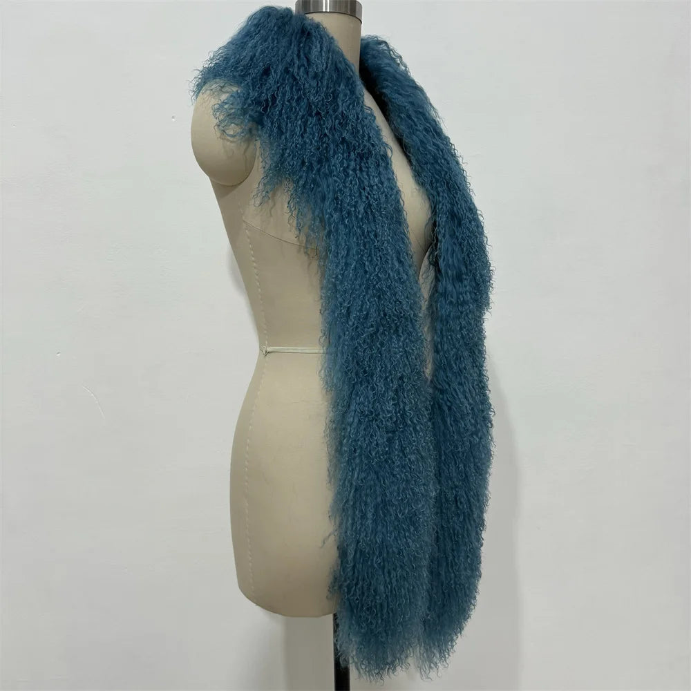 Mongolian Fur Scarf